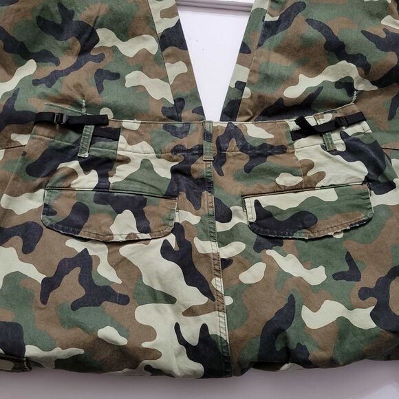 NWT KBB by KAHLANA Mid-Rise Straight Leg 'The Cargo Jogger' Camo Pants Relax MED - Picture 9 of 12